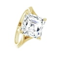 thumbnail image 2 of Pompeii 4Ct Moissanite Asscher Cut Engagement Solitaire Ring 14k White or Yellow Gold (,), 2 of 6