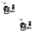 thumbnail image 1 of Cateissary Bola de discoteca giratoria activada por sonido, luces de fiesta de DJ, 3W, 3 LED RGB, luz de escenario LED para Navidad, boda, sonido, Type1 NO1, 1 of 6