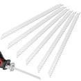 thumbnail image 2 of 6Pcs Reciprocating Saw Blade Set 12 Inch Stainless Steel Saw Blades for Meat Cutting 3TPI Big Tooth Unpainted Saw Blades for Frozen Meat Bones Turkey Beef and Ice Cubes, 2 of 10