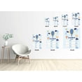 thumbnail image 3 of Kids Bedroom Canvas Art 2021 Calendar for Girls Boys Play Room Wall Décor Balloons in Sky Nursery Gifts for Children, 3 of 3