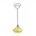 thumbnail image 2 of Gwong Decoración hogareña CRISTAL Diamond Love Shape Titular de la tarjeta Postal Postal Nota Nota Clip Gwong 21055783, 2 of 7