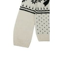 thumbnail image 4 of Wonder Nation Girls Holiday Fair Isle Sweater, Sizes 4-18 & Plus, 4 of 5