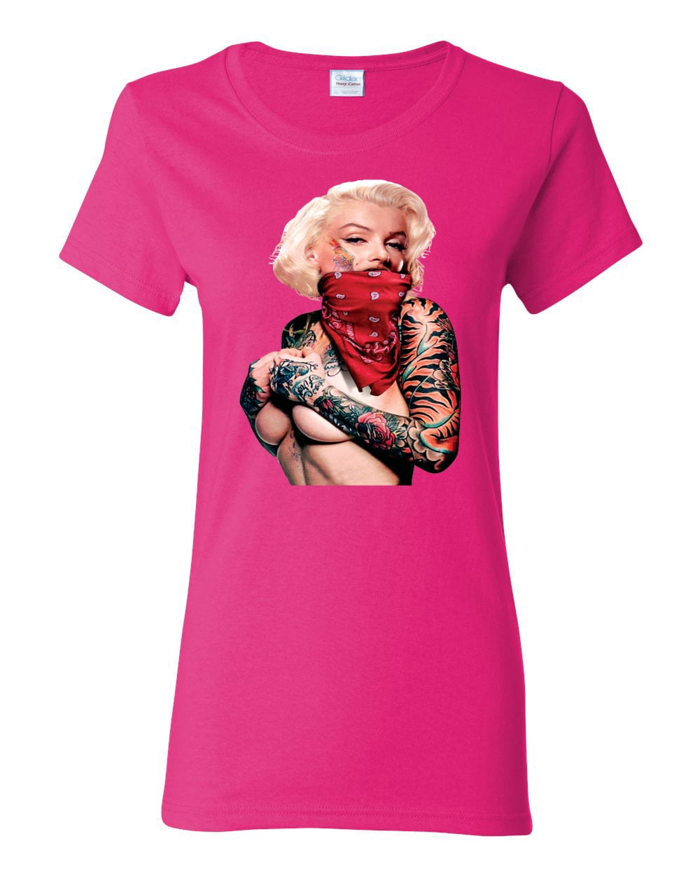 Wild Bobby - Marilyn Monroe tattooed 