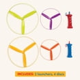 thumbnail image 4 of Battat - Skyrocopter - Juguete de disco volador con 2 lanzadores y 4 discos para niños de Battat Battat, 4 of 7
