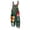 Green(Floral Print), variant on Hawaiian Jumpsuits for Women Summer Plus Size Boho Vacation Outfits for Women Sleeveless Floral Print Jumpsuits Rompers Loose Fit Adjustable Strap Womens Overalls Green L