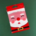 thumbnail image 1 of LBSISI Life-bolsa con asa de Navidad para dulces, Chocolate, galletas, turrón, regalo de Navidad, bolsas con cremallera de Papá Noel, 50 piezas, 1 of 4