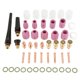 thumbnail image 2 of 49 unids/set Kit de accesorios de copas de boquillas de alúmina para lentes de Gas para soplete de soldadura VoborMX herramienta, 2 of 8
