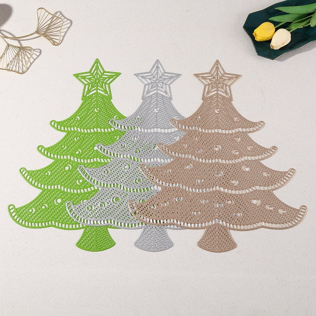 Fiudx Tapete Aislante Hueco de Doble Cara, Antideslizante y Resistente Al Calor, Fácil de Limpiar, Multiusos, Ideal para Cenas En Casa, Acción de Gracias o Bodas, 42 X 35 Cm.