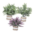 thumbnail image 2 of 3 uds plantas falsas en maceta Macarena decoración interior Estilo B, 2 of 8