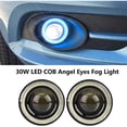 thumbnail image 2 of Faros de automóviles Irfora 3,5 pulgadas 30W Angel Eye luces antiniebla COB luz de circulación diurna lámpara de conducción 12 V para coche camión vehículo todoterreno Irfora Faros de automóviles, 2 of 5