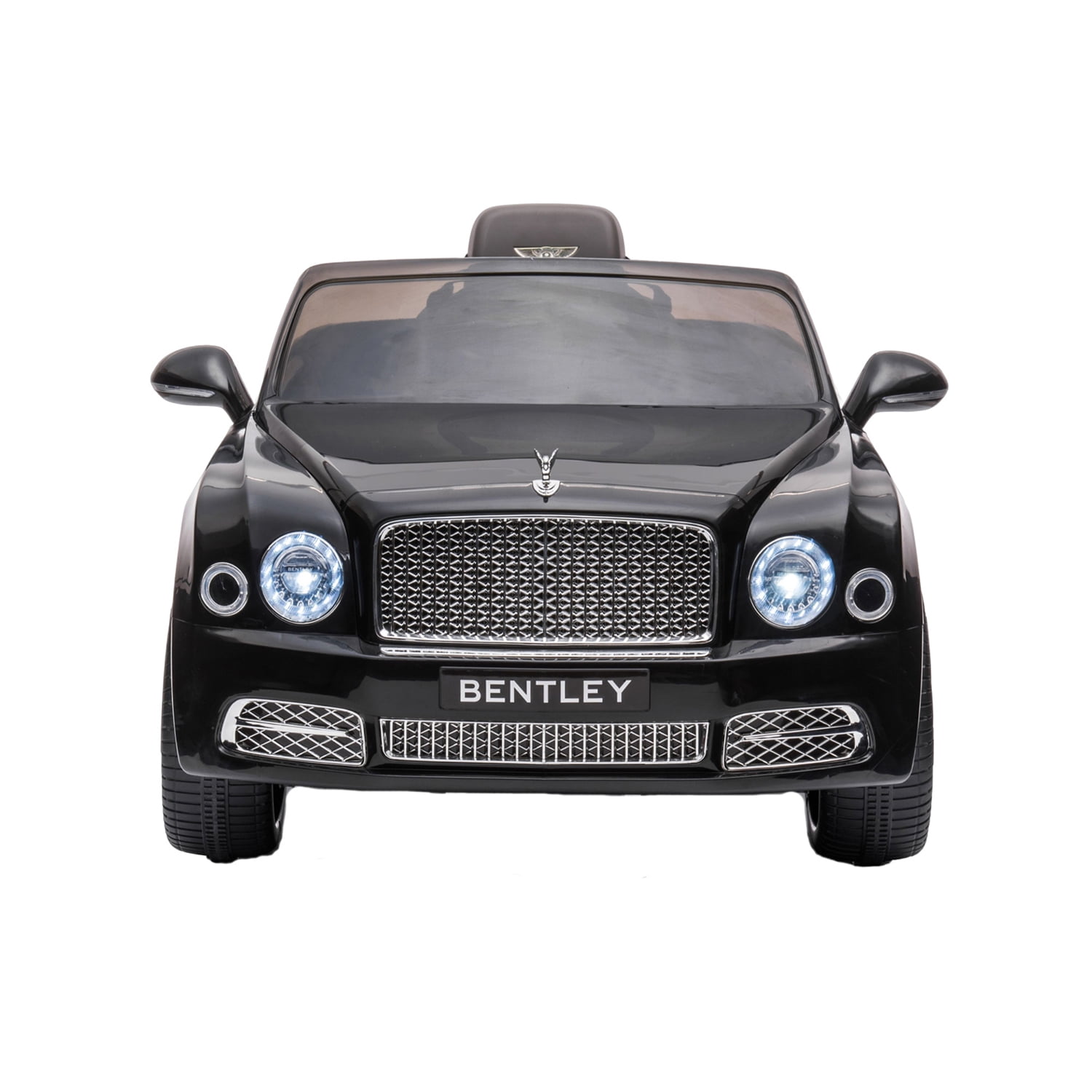 CIPACHO 12 V Electric Kid Ride On Car, Bentley Mulsanne Licensed Cars for Kids, Powered 4 Wheels Motorized Vehicles Children Toys, 2 Speeds, Black