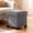 Dove Gray, variant on LEDREM 15" Cube Storage Ottoman with Feet, Footstool with 10-Gallon Storage, Ottoman with Storage Holdss up to 660 lb, Camel Brown