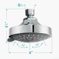 thumbnail image 4 of High-Pressure Large Shower Head Powerful Energy Bath Heads Water Saving Bathroom, 4 of 6