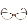 thumbnail image 2 of Inner Vision Women's Reading Glasses w/ Spring Hinges & Case - (4.0 x Magnification) - Brown Tortoise, 2 of 6