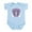 Sky Blue, variant on CafePress - A Midwife Helped Me Out Infant Bodysuit - Baby Light Bodysuit, Size Newborn - 24 Months