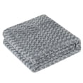 thumbnail image 3 of ABQ, Weighted Blanket Duvet Cover Little Rose Gray (40”x60”), Gray, Rose Swirl, 3 of 7