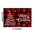 thumbnail image 3 of Christmas Clearance asxite Christmas Decorations,Christmas Placemats Holiday Decorations Western Style Placemats Non Slip No Fear Of Water And Greaseproof Heat Insulating Placemats, 3 of 4