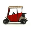 EZGO TXT Golf Cart PRO-TOURING Sunbrella Track Enclosure - Red