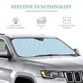 thumbnail image 2 of Bingfone Cartoon Rabbit Car Windshield Sunshade,Sun Foldable Sun Shield Sun Visor for Car - Small, 2 of 8