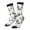 2 Black-1, variant on Retro Rooster Print Adult Socks for Men & Women,Calf Socks, Ankle Socks,Boots Socks,Breathable Casual Sock,Unisex Crew Socks