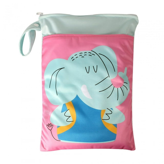 Bolsa para pañales, bolsa de pañales portátil para bebés, bolsa de pañales para bebés de 25 cm x 35 cm, organizador de pañales para viajes, guardería, , Baoblaze Organizador