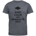 thumbnail image 1 of T-Shirt Adulte "Keep Calm" Diplômé 2015 Gris Foncé, 1 of 1