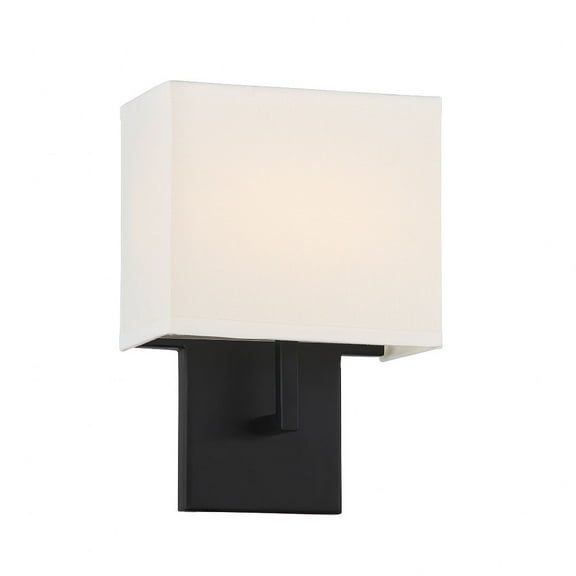 P470-66A-L-George Kovacs Lighting-8W 1 LED Wall Mount In 11 Inches Tall and 7.75 Inches Wide