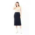 thumbnail image 5 of G-Line G Back Vented Pencil Midi Skirt for Women — Size 4, 5 of 10