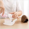 thumbnail image 2 of facefd Distributeur de Savon Cuisine en Forme d'Animal Type à Pression Bouteille de Lotion Liquide Support de Rangement Conteneurs Blanc Blanc, 2 of 6