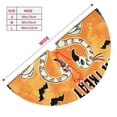 thumbnail image 3 of Lsque Halloween Flamingos Print Christmas Tree Skirt, Tree Skirt with Ties or Velcro, Perfect for Holiday Decorations, Halloween, and New Year-36", 3 of 7