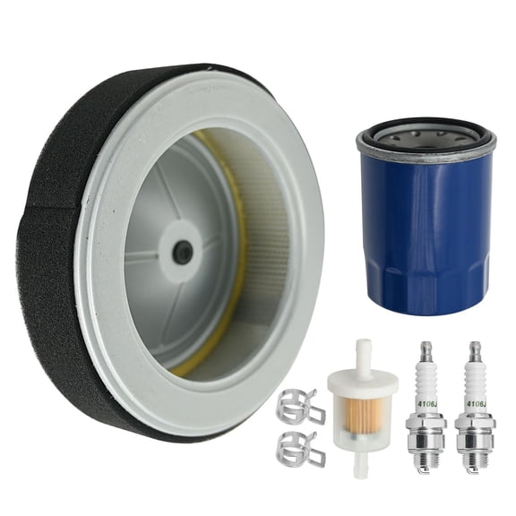 Anxingo 15400-PLM-A02 Oil Filter, 17210-Z6L-010 Air Filter Kit Replacement for Honda GX630 GX660 GX690 Small Engine Lawn Mower Parts