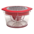 thumbnail image 3 of Lubelski Multi-function Manual Juicer with Scale Detachable Stainless Steel Mesh Garlic Puree Ginger Grinder Small Orange Fruit Juicer Measuring Cup Kitchen Supplies, 3 of 8