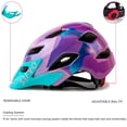 thumbnail image 2 of Casco de bicicleta para niños SIFVO para niños y niñas de 5 a 14 años, azul oscuro, 2 of 7