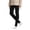 08#Black, variant on Girls Stretchy Pants Fleece Lined Thermal Slim Fit Soft Warm Leggings Tights