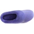 thumbnail image 2 of isotoner Womens Cozy Terry Hoodback Clog Slipper with Soft Memory Foam, Comfort Arch Support, and an Indoor/Outdoor Sole 9.5-10 Deep Periwinkle, 2 of 7
