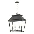 thumbnail image 3 of Golden Lighting Abingdon 4-light Pendant in Antique Black Iron, 3 of 6