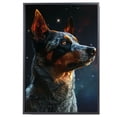 thumbnail image 2 of Australian Cattle Space Poster Wall Art Funny Dog - Australian Cattle Dog Canvas Wall Art For Bedroom Decor - Bedroom Decor Aesthetic - Gifts For Men, 2 of 6