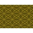 thumbnail image 1 of Ahgly Company Indoor Rectangle Patterned Dark Golden Rod Brown Area Rugs, 2' x 5', 1 of 6