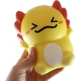 thumbnail image 6 of 1 Large 6" Axolotl Random Color Slow Rise Squishy Toys - Memory Foam Party Favors, Fidgets, Prizes, OT (RANDOM COLOR), 6 of 8