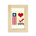 thumbnail image 1 of I Love Democratic Vote Election Desktop Display Photo Frame Picture Art Painting 5x7 inch, 1 of 3