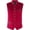 Red, variant on Zpzdpjkx Mens Oktoberfest Waistcoat Stand Collar Button Front Contrast Piping Pockets Traditional Sleeveless Vest for Beer Festival Party