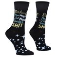 thumbnail image 3 of Crazy Socks, Women's, Graphic, Unique Designs, Crew Socks, Cute Silly Funny Cool, 3 of 6