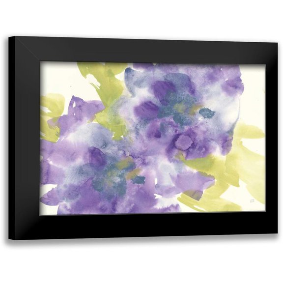 Paschke, Chris 14x11 Black Modern Framed Museum Art Print Titled - Violet and Gray I