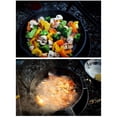 thumbnail image 3 of Sartén antiadherente de hierro fundido, parrilla para barbacoa, sartén para freír, utensilios de cocina 26cm kusrkot Sartén para acampar, 3 of 8