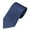 Dark Blue, variant on Wancir Men's Jacquard Polyester Tie 3.15 Inch Width Solid Color for Business Formal