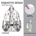 thumbnail image 5 of Fairy Princess Animal Pattern Backpack for School,Cute School Bag,Schoolbag with Adjustable Shoulder Straps & Padded Back,15.25"x11.5"x5.25", 5 of 5