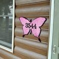 thumbnail image 5 of Butterfly Wooden Custom House Number Sign by G. DeBrekht | Easter Spring Decor - MA98413, 5 of 6