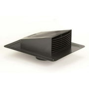 Dundas Jafine 6 In. Black Plastic Roof Vent Cap RL6P