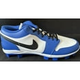 thumbnail image 1 of Nike Jordan 1 Rétro MCS Bas Bleu Noir Blanc Crampons de Baseball Hommes Taille 16 CJ8524-411, 1 of 5
