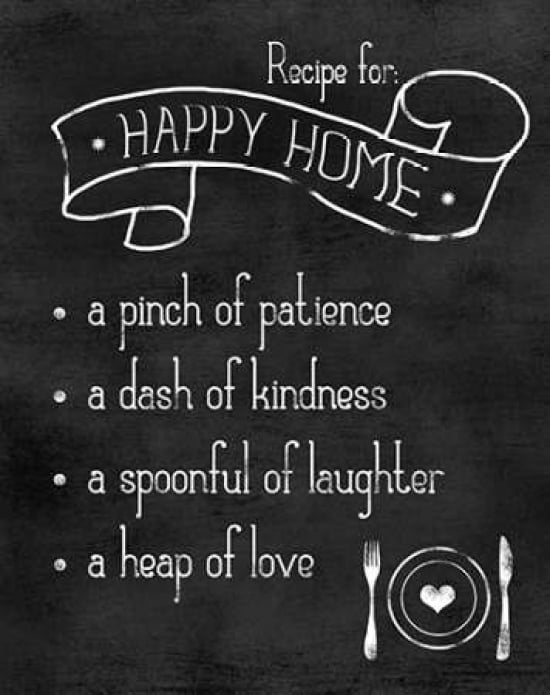 Happy Home Recipe C